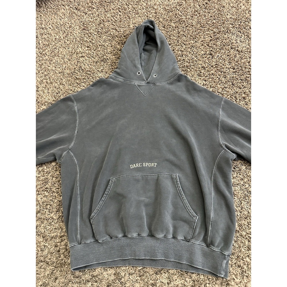 Darc Sport Wolves Athletic Pullover Hoodie Gray SSDD 035/1000 NFGU Men's Size XL - Picture 3 of 7